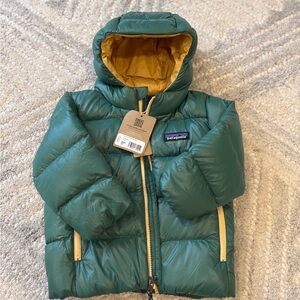 Patagonia Kids' Yellow Puffer Jacket